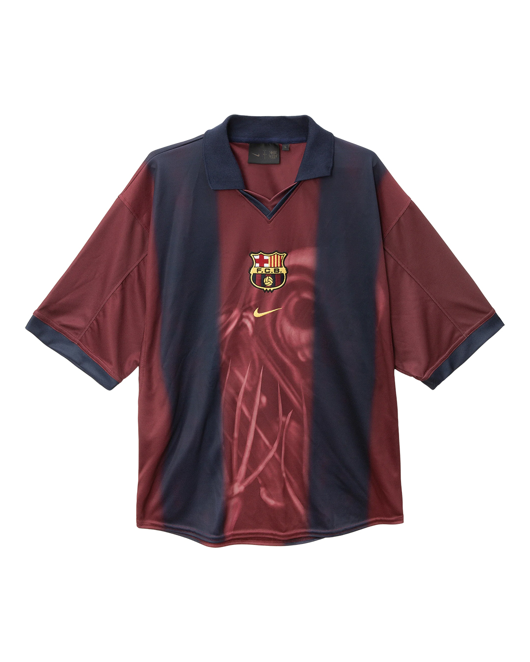 FC Barcelona Nike シャツ Lサイズ トラビススコット Nike FC Barcelona シャツ Lサイズトラビススコット